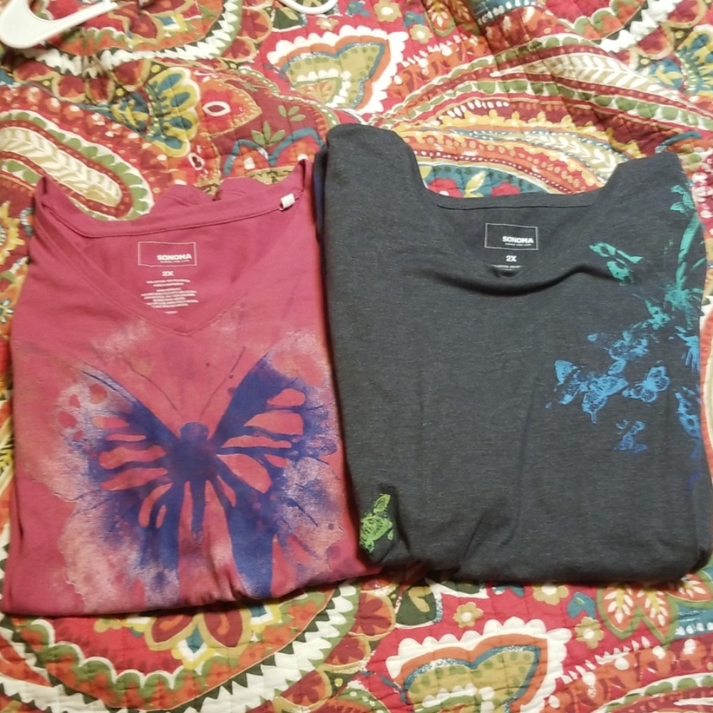 Sonoma 2x women's shirts lot